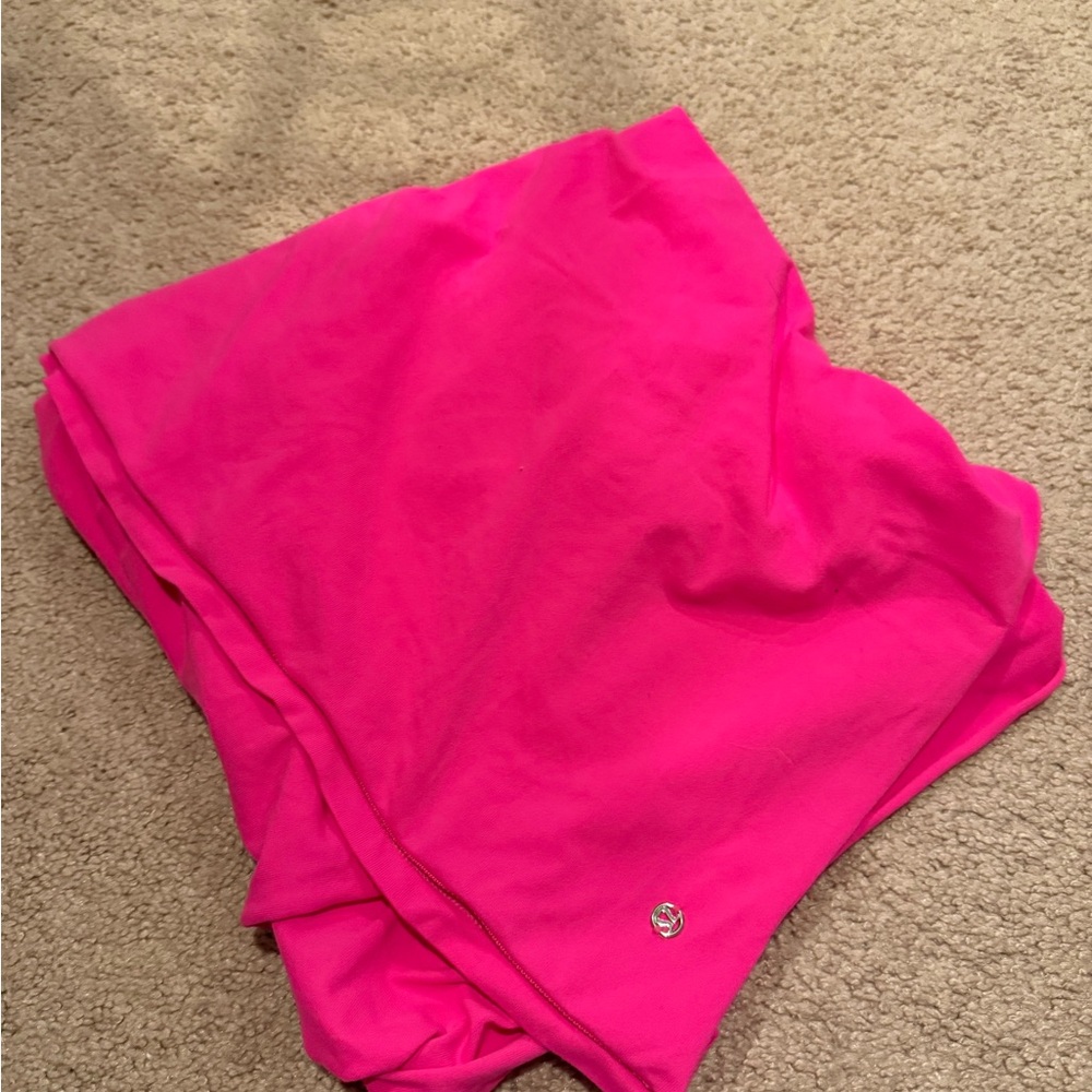 Bright Pink lulu lemon scarf